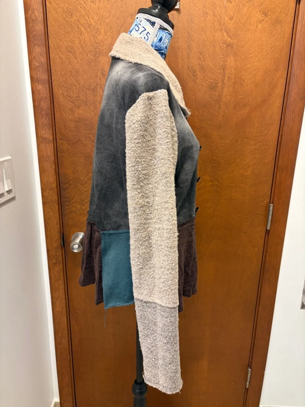 Gimmicks by BKE Womens Colorblock Double-Breasted light jacket size large - Picture 4 of 13